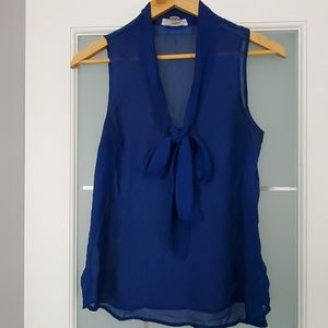 Royal Blue Blouse